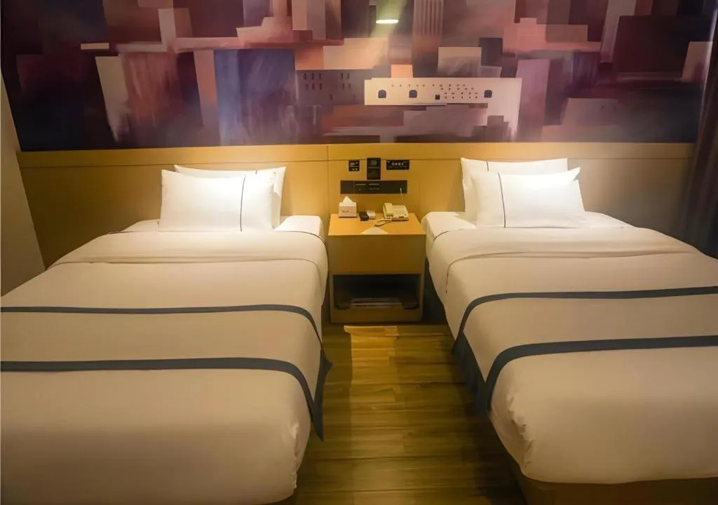 Bed in City Comfort Inn Ji'an South Administrative Center