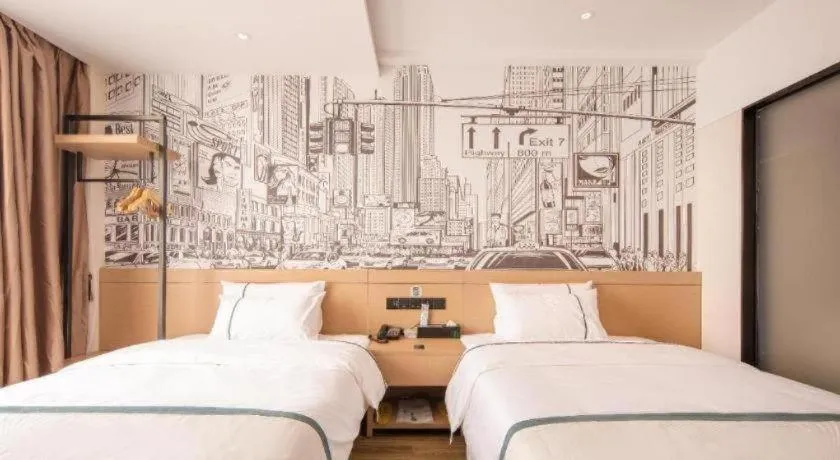 Bed in City Comfort Inn Ji'an South Administrative Center