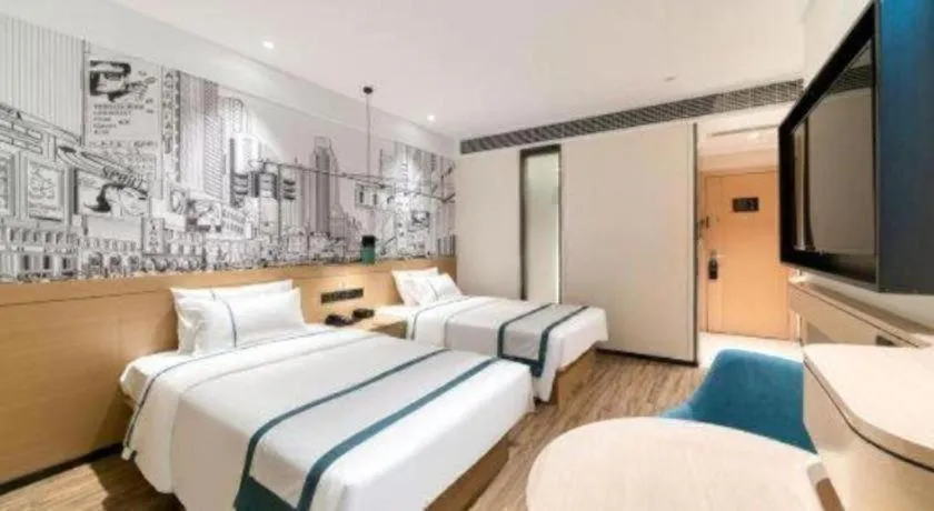 Bed in City Comfort Inn Ji'an South Administrative Center