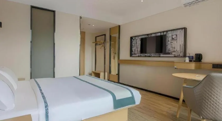 Bed in City Comfort Inn Ji'an South Administrative Center