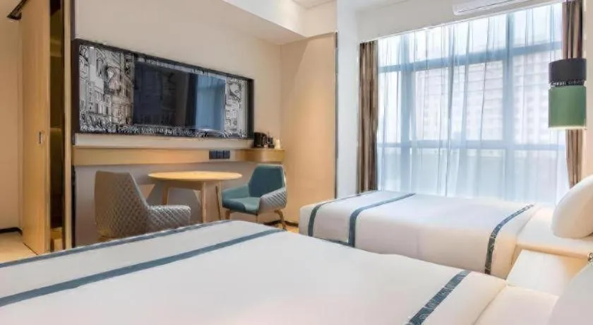 Bed in City Comfort Inn Ji'an South Administrative Center