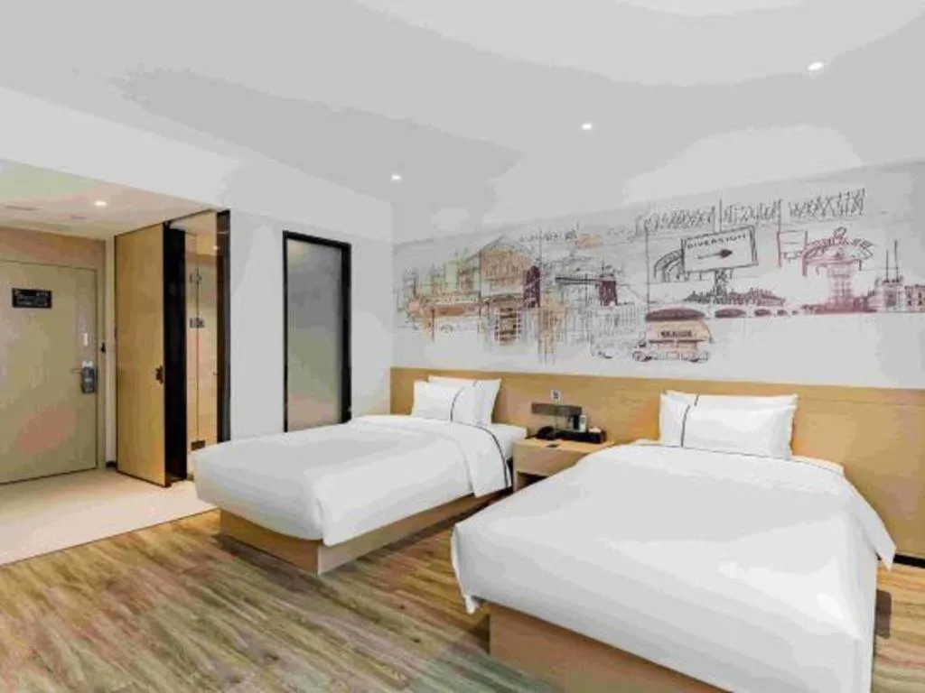 Bed in City Comfort Inn Ji'an South Administrative Center