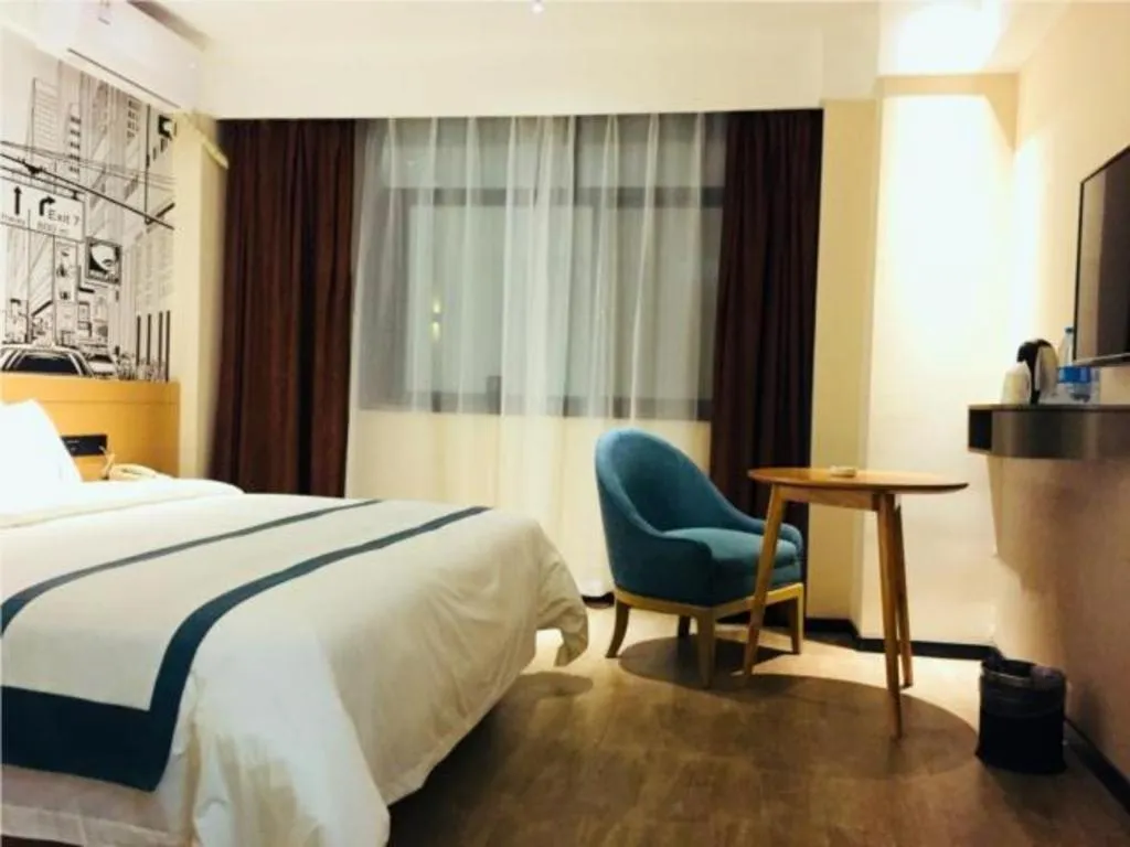 Bed in City Comfort Inn Ji'an South Administrative Center