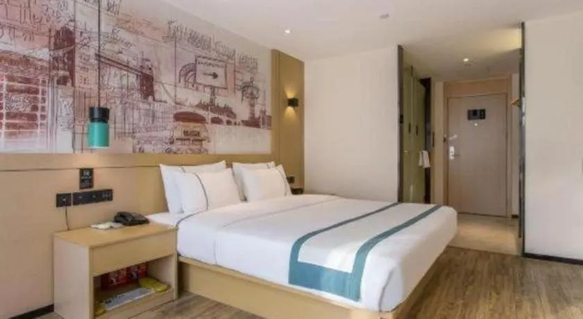 Bed in City Comfort Inn Ji'an South Administrative Center