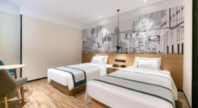 Bed in City Comfort Inn Ji'an South Administrative Center