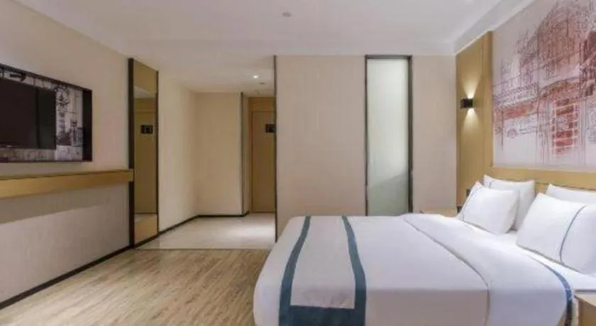 Bed in City Comfort Inn Ji'an South Administrative Center