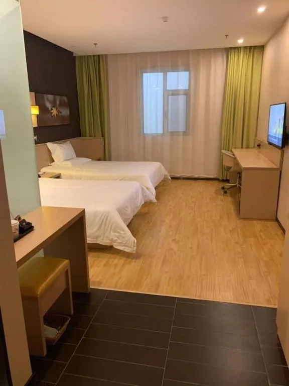 Bed in IU Hotel Taiyuan Changfeng West Street The Mixc