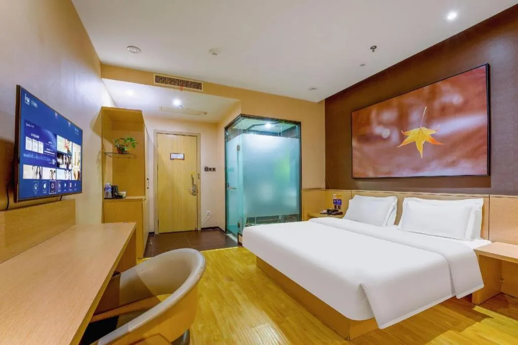 Bed in IU Hotel Taiyuan Changfeng West Street The Mixc