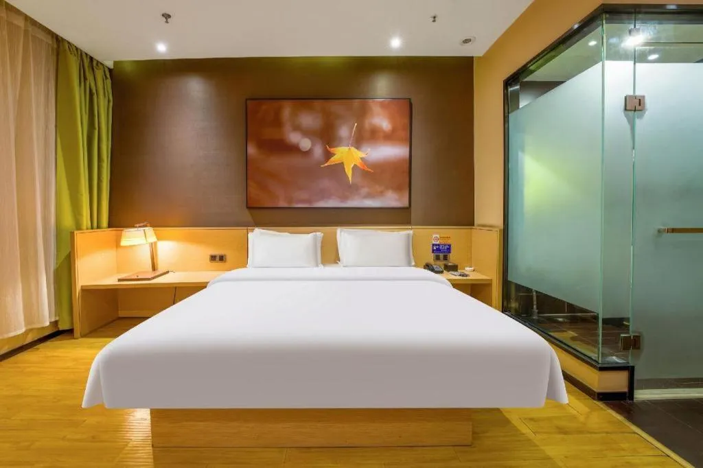 Bed in IU Hotel Taiyuan Changfeng West Street The Mixc