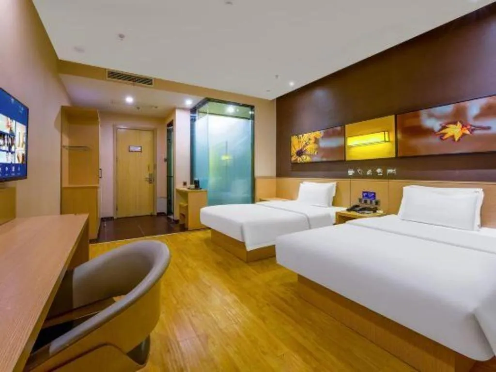 Bed in IU Hotel Taiyuan Changfeng West Street The Mixc