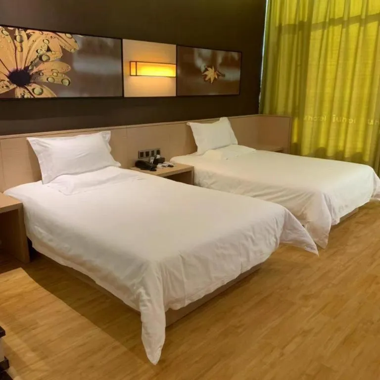 Bed in IU Hotel Taiyuan Changfeng West Street The Mixc