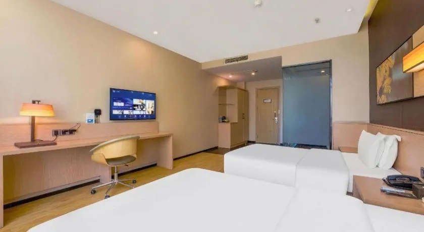 Bed in IU Hotel Taiyuan Changfeng West Street The Mixc