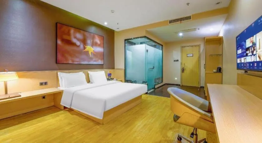 Bed in IU Hotel Taiyuan Changfeng West Street The Mixc