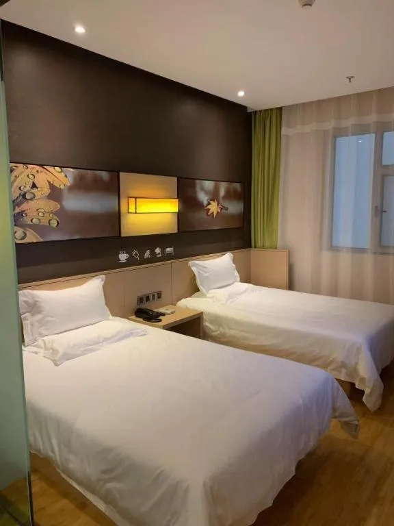 Bed in IU Hotel Taiyuan Changfeng West Street The Mixc
