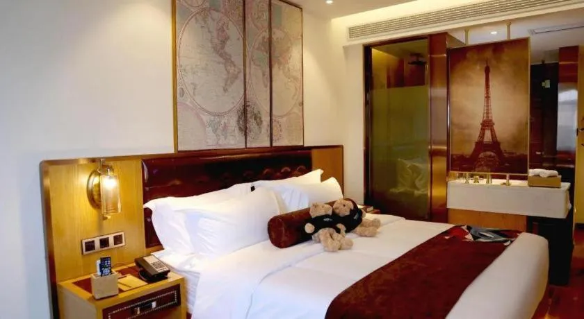 Bed in James Joyce Coffetel· Hefei Anhui Agricultural University