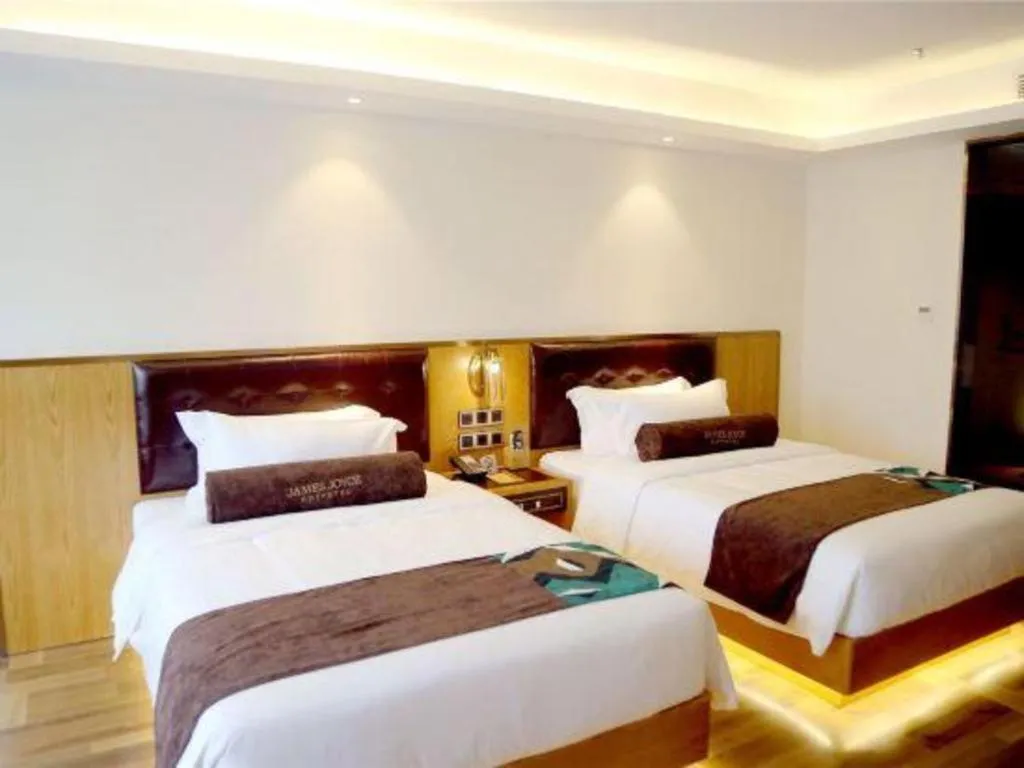 Bed in James Joyce Coffetel· Hefei Anhui Agricultural University