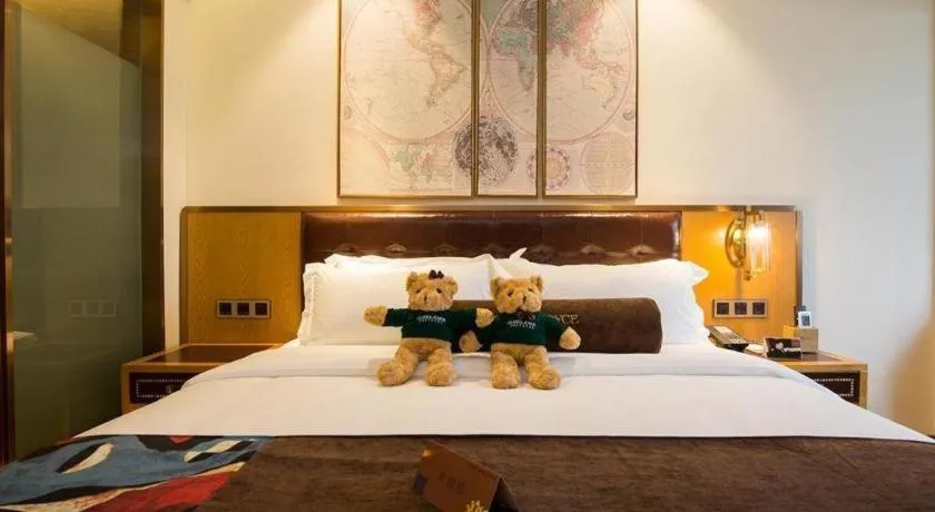 Bed in James Joyce Coffetel· Hefei Anhui Agricultural University