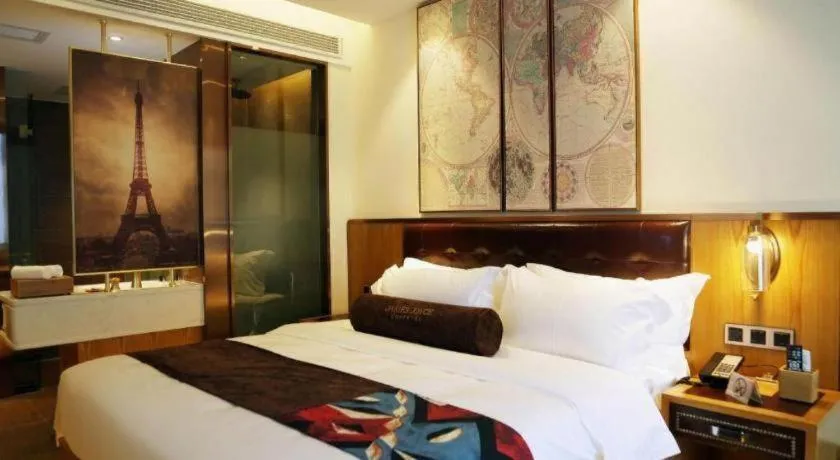 Bed in James Joyce Coffetel· Hefei Anhui Agricultural University