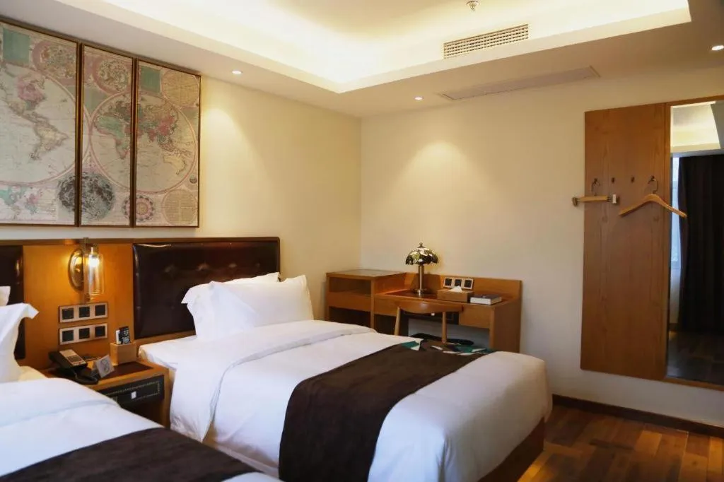 Bed in James Joyce Coffetel· Hefei Anhui Agricultural University