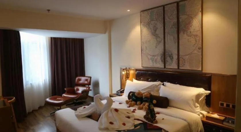 Bed in James Joyce Coffetel· Hefei Anhui Agricultural University