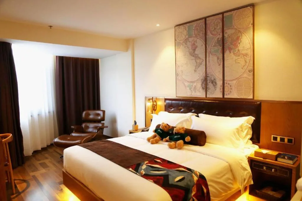 Bed in James Joyce Coffetel· Hefei Anhui Agricultural University