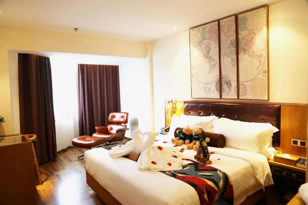 Bed in James Joyce Coffetel· Hefei Anhui Agricultural University