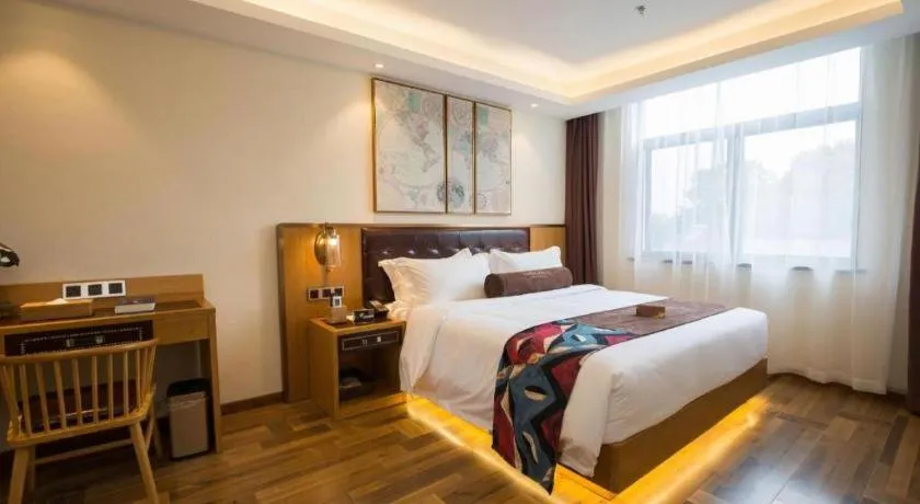 Bed in James Joyce Coffetel· Hefei Anhui Agricultural University