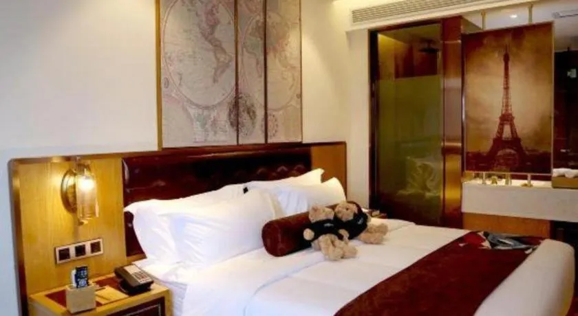 Bed in James Joyce Coffetel· Hefei Anhui Agricultural University