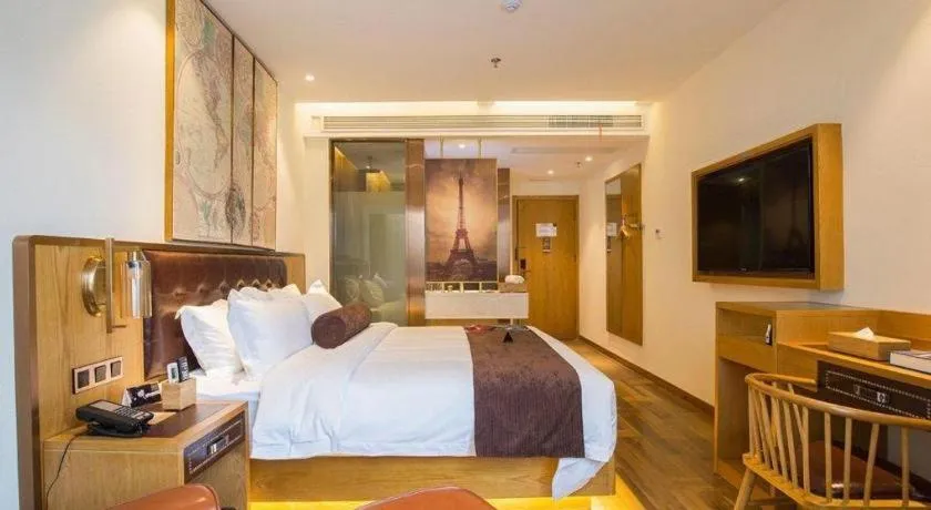 Bed in James Joyce Coffetel· Hefei Anhui Agricultural University