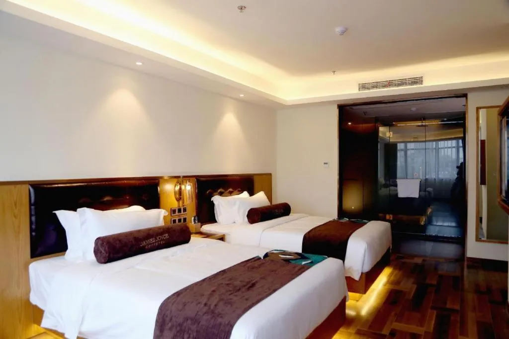 Bed in James Joyce Coffetel· Hefei Anhui Agricultural University