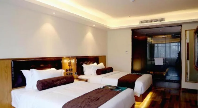 Bed in James Joyce Coffetel· Hefei Anhui Agricultural University