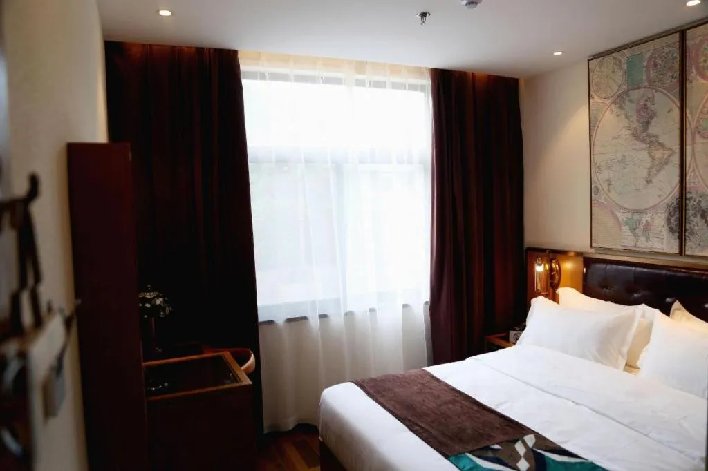 Bed in James Joyce Coffetel· Hefei Anhui Agricultural University