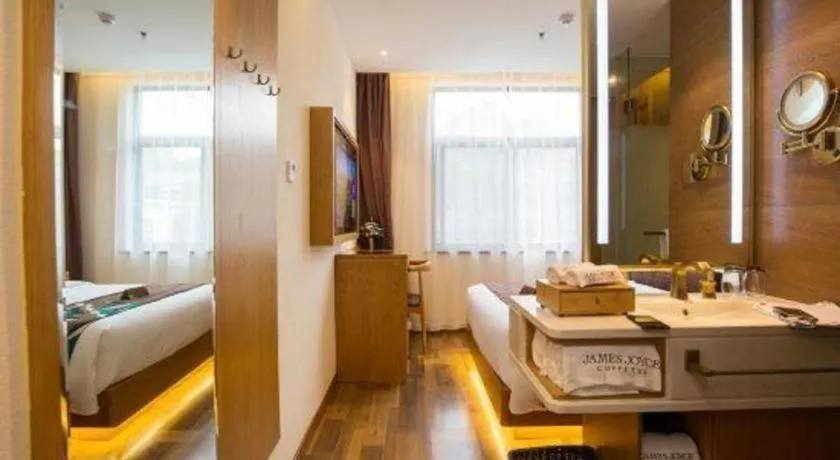 Bed in James Joyce Coffetel· Hefei Anhui Agricultural University