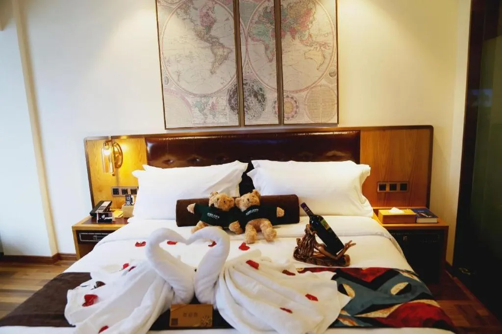 Bed in James Joyce Coffetel· Hefei Anhui Agricultural University