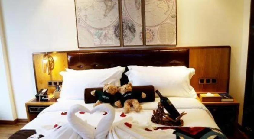 Bed in James Joyce Coffetel· Hefei Anhui Agricultural University