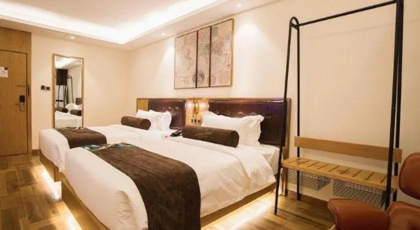 Bed in James Joyce Coffetel· Hefei Anhui Agricultural University