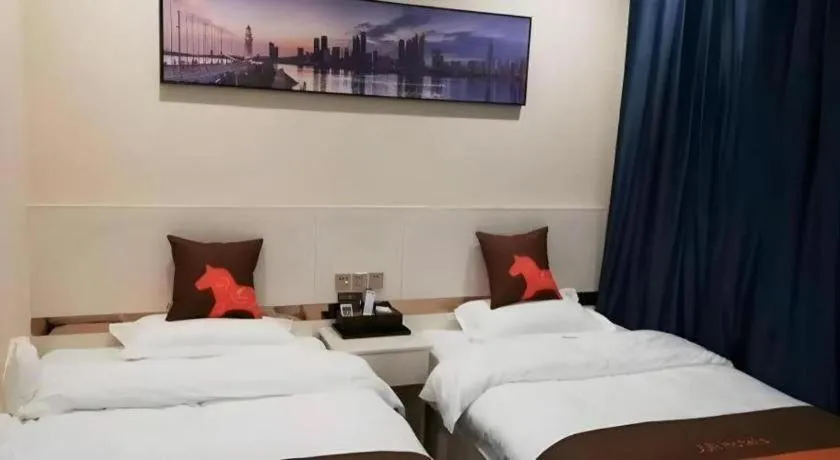 Bed in Jun Hotel Jiangsu Yangzhou Jiangdu District Xiaoji Town Yingtai Industrial Park