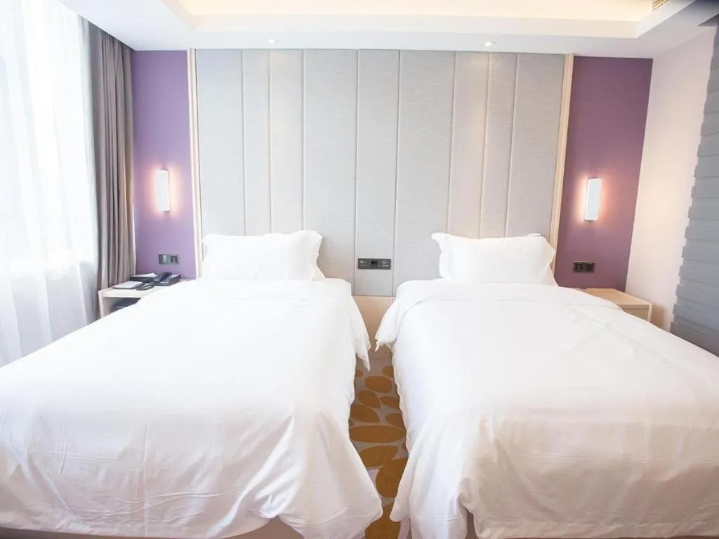 Bed in Lavande Hotels Xuzhou Yunlong Wanda Medical University