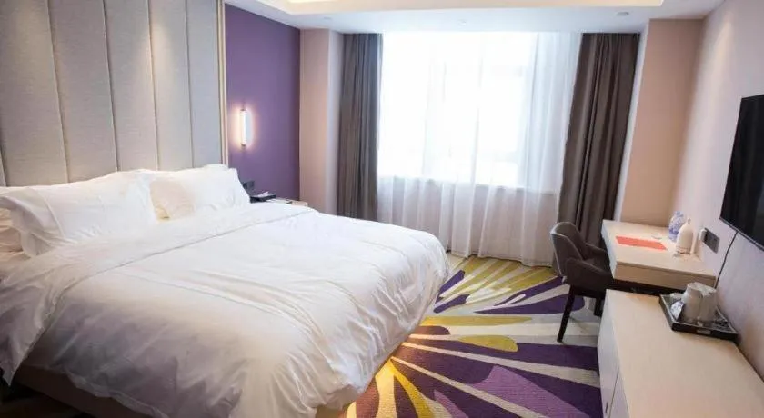 Bed in Lavande Hotels Xuzhou Yunlong Wanda Medical University