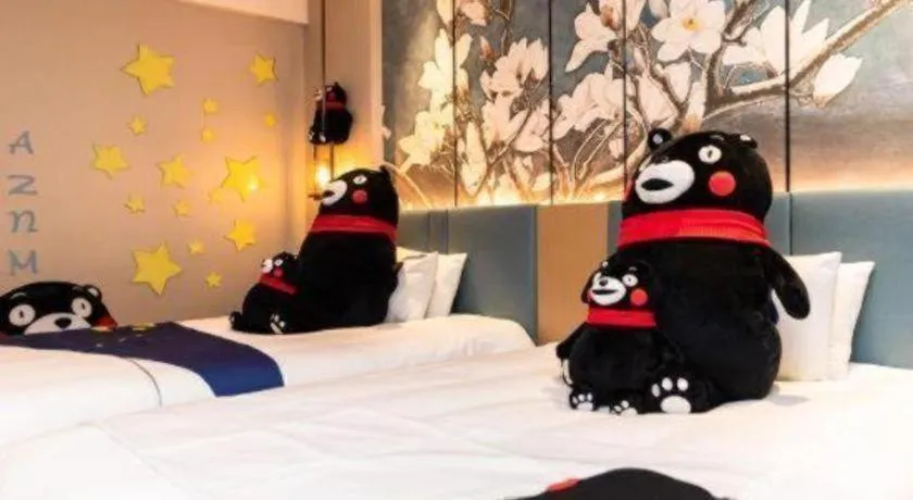 Bed in Magnotel Huludao Xingcheng Central Square Wenquan Street