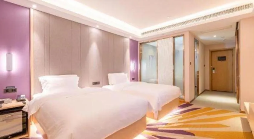 Bed in Lavande Hotel Ji'nan Railway Station Long Distance Bus Terminal