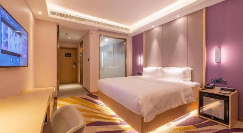 Bed in Lavande Hotel Ji'nan Railway Station Long Distance Bus Terminal