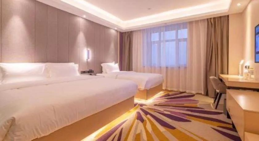 Bed in Lavande Hotel Ji'nan Railway Station Long Distance Bus Terminal