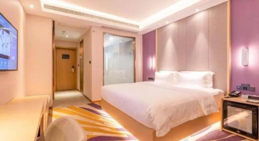 Bed in Lavande Hotel Ji'nan Railway Station Long Distance Bus Terminal