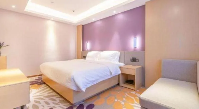 Bed in Lavande Hotel Ji'nan Railway Station Long Distance Bus Terminal