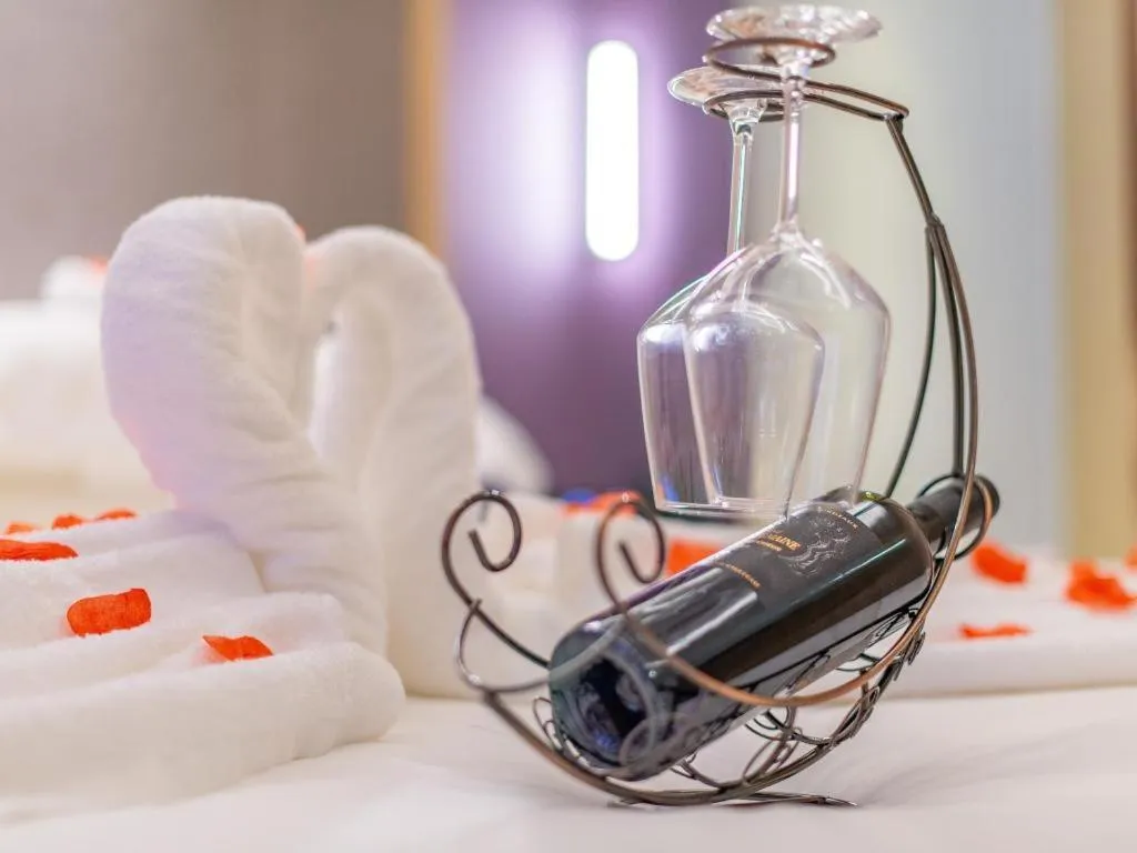 Bed in Lavande Hotel Ji'nan Railway Station Long Distance Bus Terminal