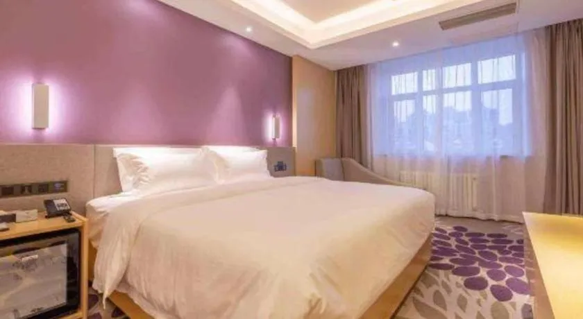 Bed in Lavande Hotel Ji'nan Railway Station Long Distance Bus Terminal