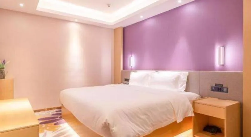 Bed in Lavande Hotel Ji'nan Railway Station Long Distance Bus Terminal