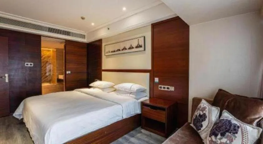 Bed in City Comfort Inn Changsha Yuelu Mountain Meixi Lake Park