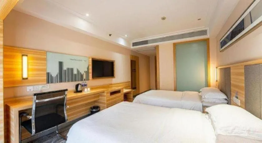 Bed in City Comfort Inn Changsha Yuelu Mountain Meixi Lake Park